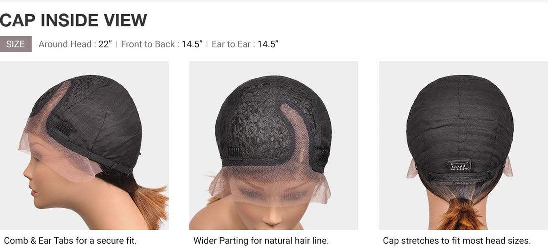 Synthetic HD Lace Front Wig - BUTTA UNIT 1 (1B off Black)